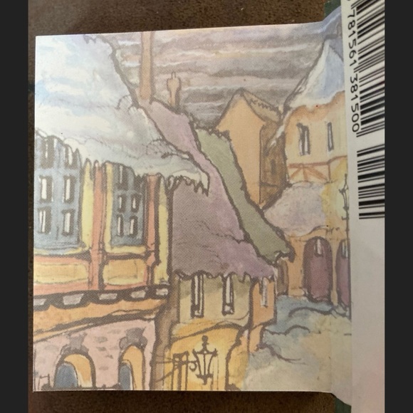 Mini Nutcracker Book 1992 Mini Book Hardcover Daniel Walden Harold Benson 3x3” - Picture 2 of 7